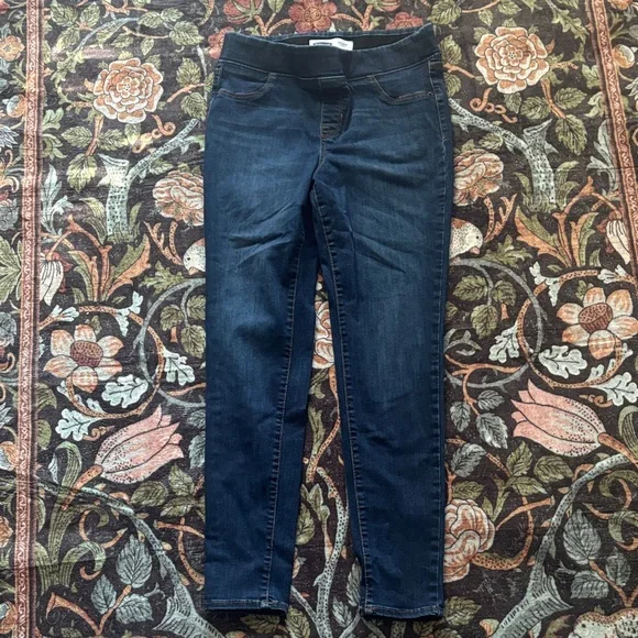 Old Navy Dark Blue Jeggings Size 10 - Picture 1 of 6